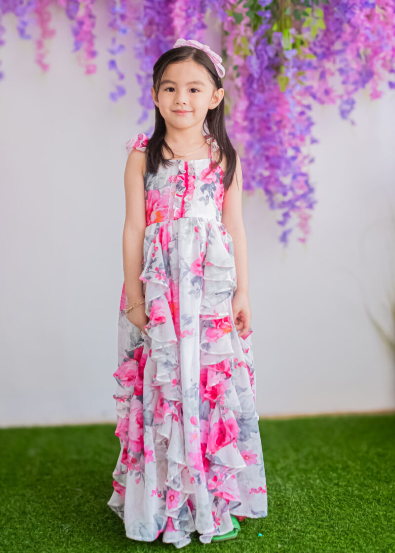 Franchesca | Pink Floral | Kid