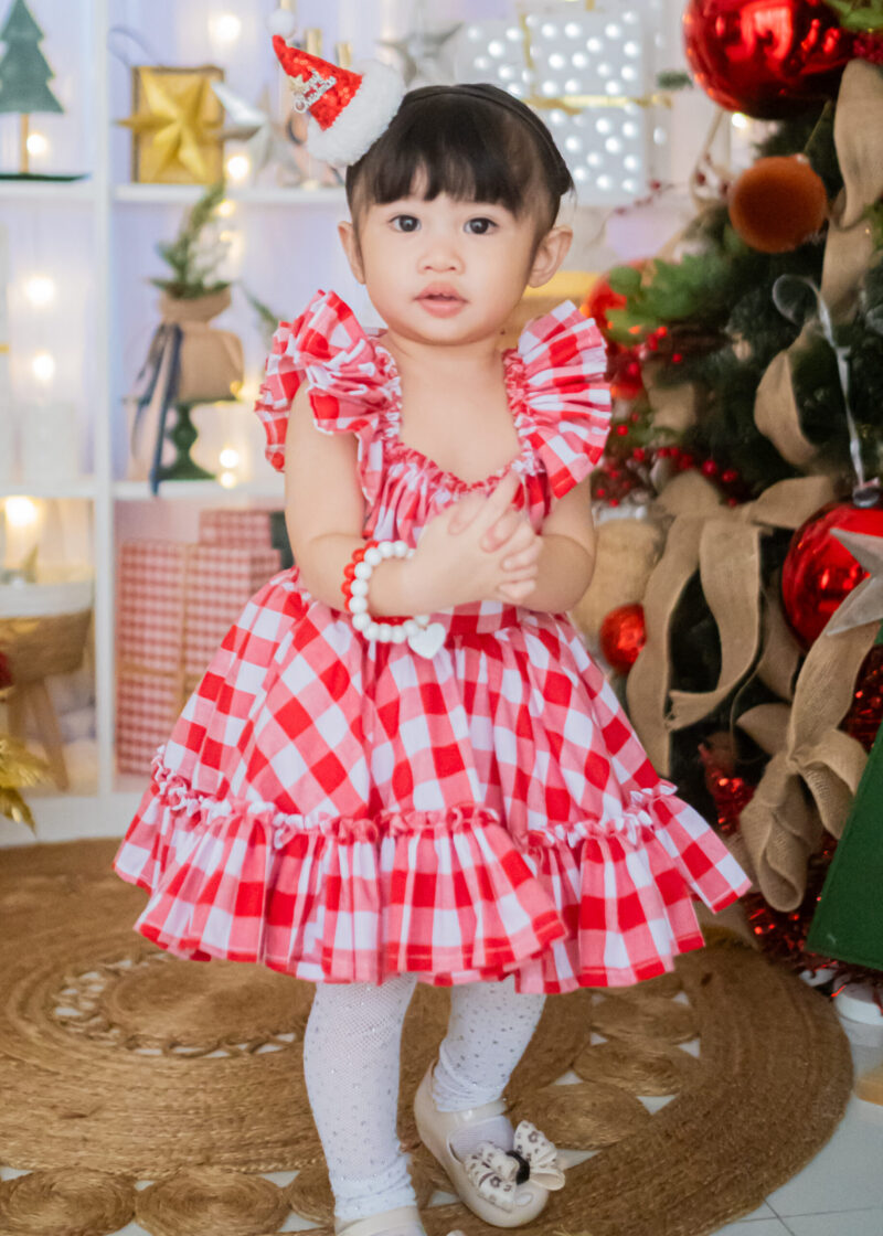 Eloisa Checkered | Red