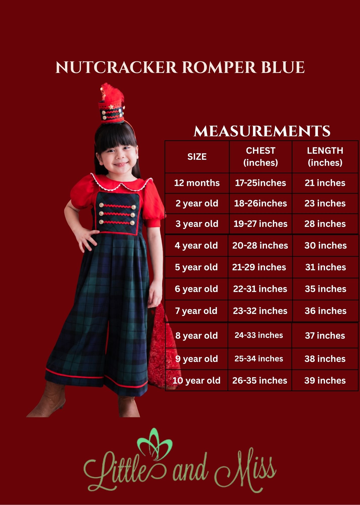 Nutcracker Romper Blue - Image 3